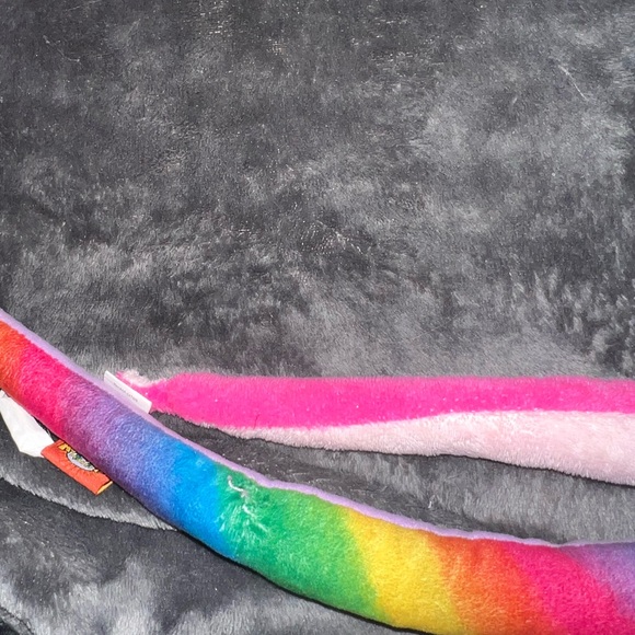 Adventure Planet Snake Plush Twisted Multi Color 57” Stuffed Reptile Pink Purple - Picture 12 of 16